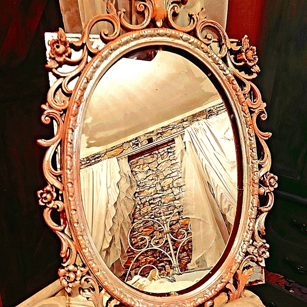 Vintage original wall mirror